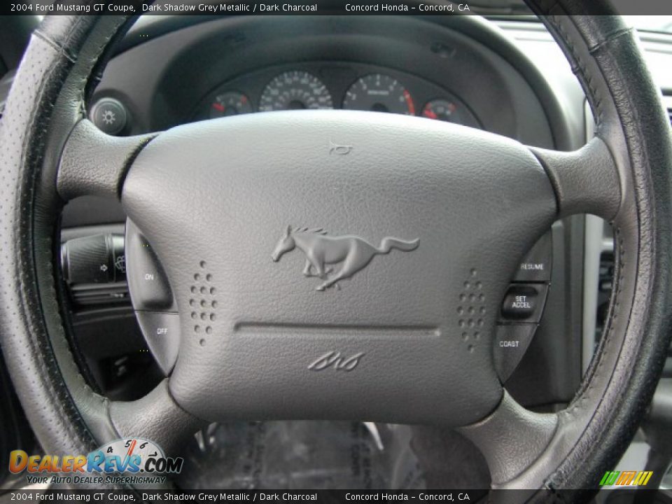 2004 Ford Mustang GT Coupe Dark Shadow Grey Metallic / Dark Charcoal Photo #20