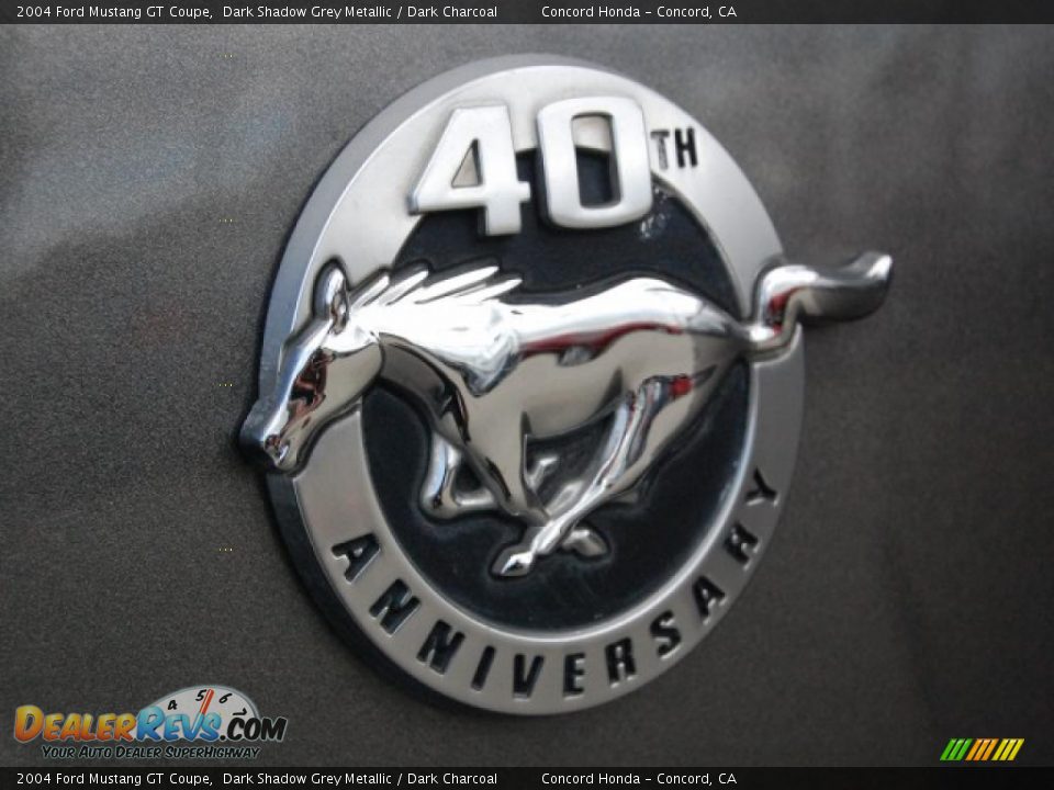 2004 Ford Mustang GT Coupe Dark Shadow Grey Metallic / Dark Charcoal Photo #23
