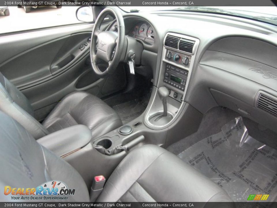 2004 Ford Mustang GT Coupe Dark Shadow Grey Metallic / Dark Charcoal Photo #24