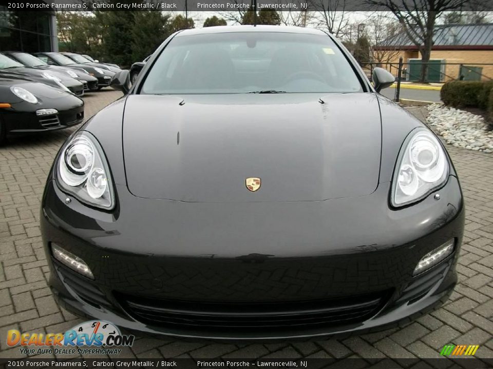 2010 Porsche Panamera S Carbon Grey Metallic / Black Photo #2