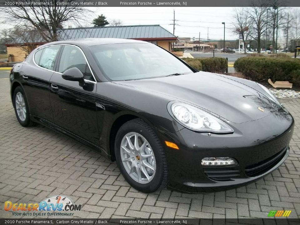2010 Porsche Panamera S Carbon Grey Metallic / Black Photo #3