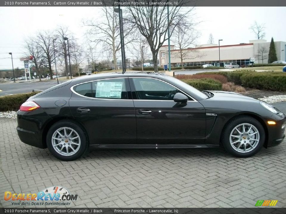2010 Porsche Panamera S Carbon Grey Metallic / Black Photo #4