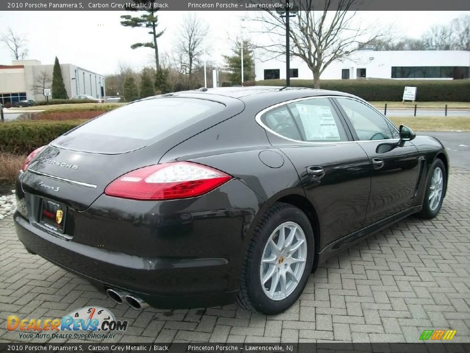 2010 Porsche Panamera S Carbon Grey Metallic / Black Photo #5