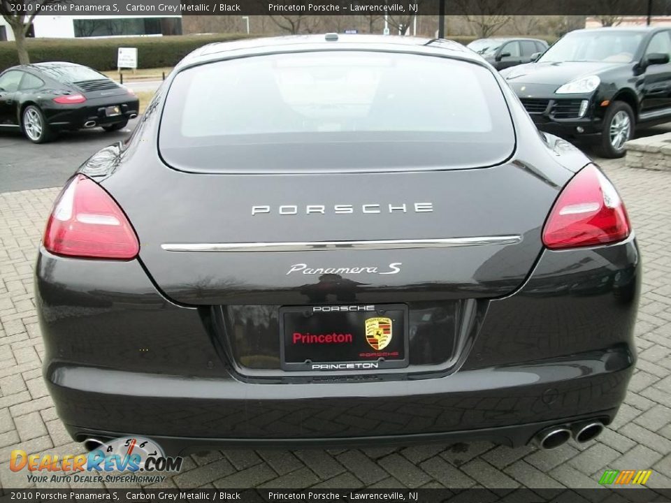2010 Porsche Panamera S Carbon Grey Metallic / Black Photo #6