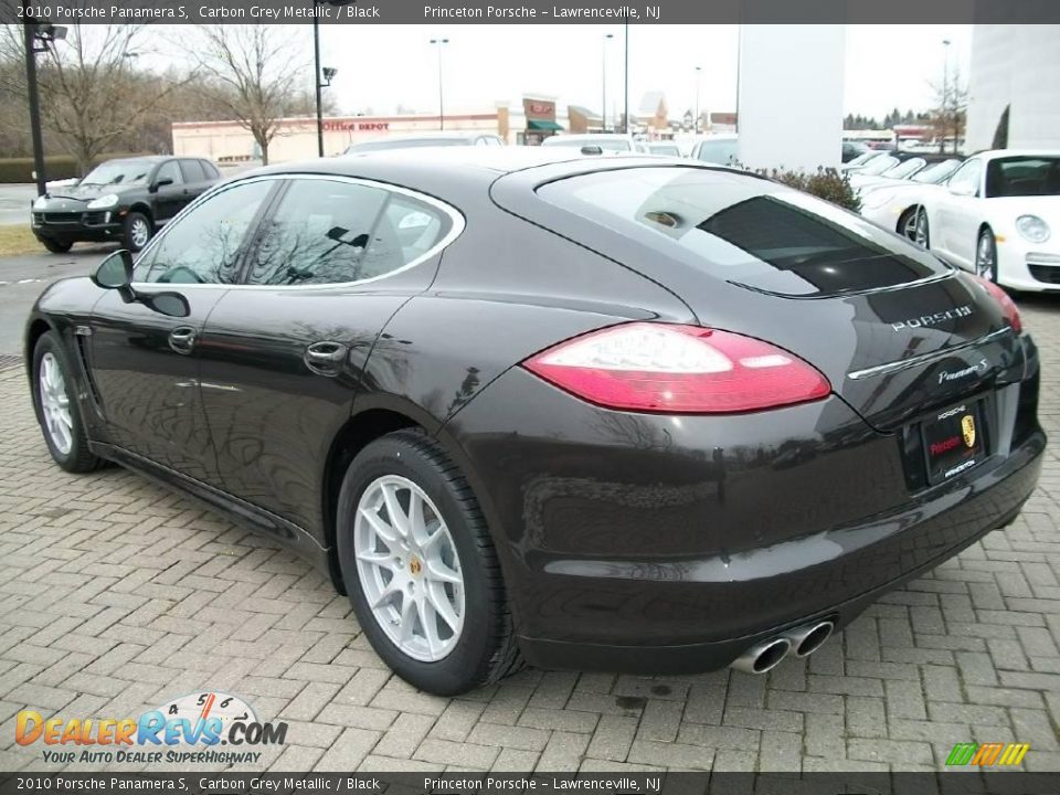 2010 Porsche Panamera S Carbon Grey Metallic / Black Photo #7