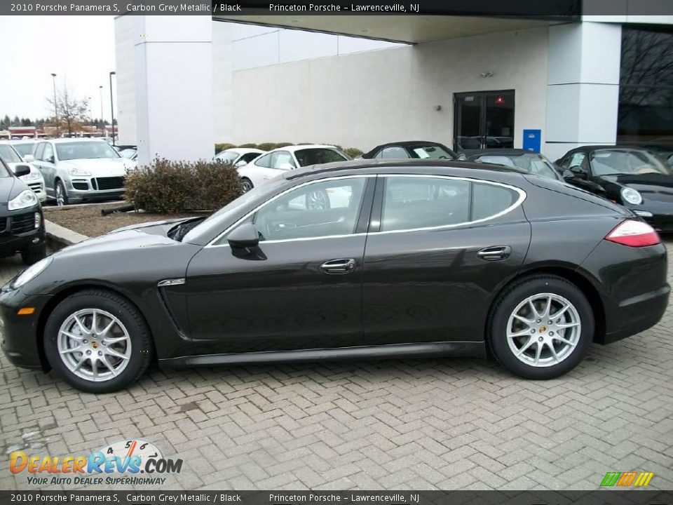 2010 Porsche Panamera S Carbon Grey Metallic / Black Photo #8