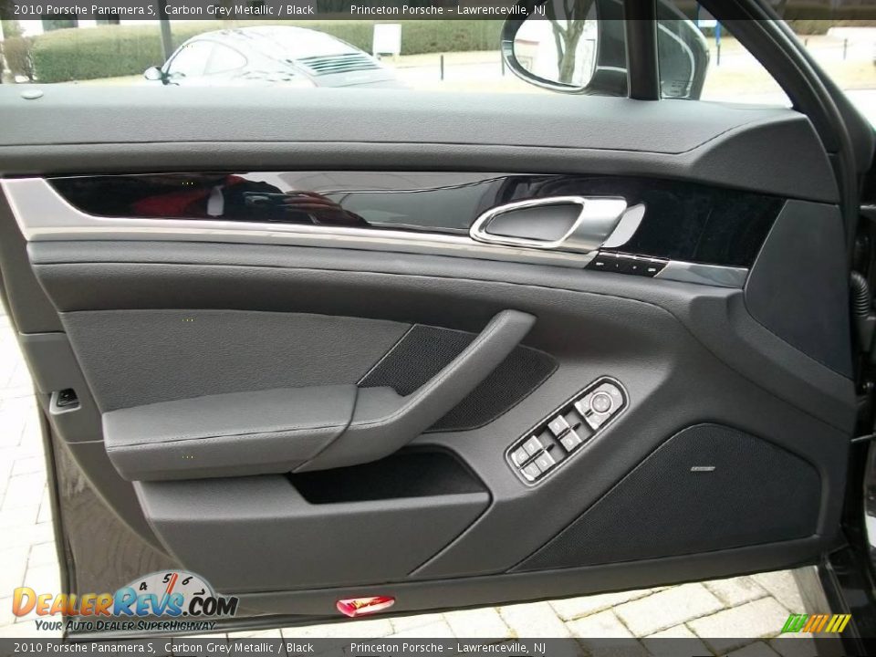 2010 Porsche Panamera S Carbon Grey Metallic / Black Photo #9