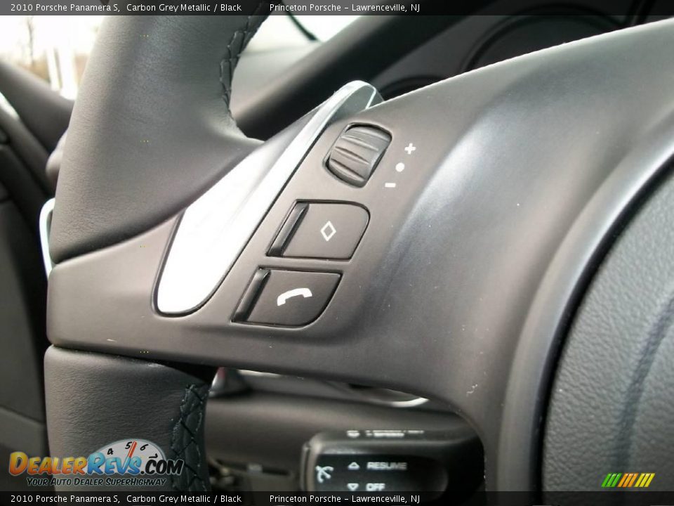 2010 Porsche Panamera S Carbon Grey Metallic / Black Photo #15