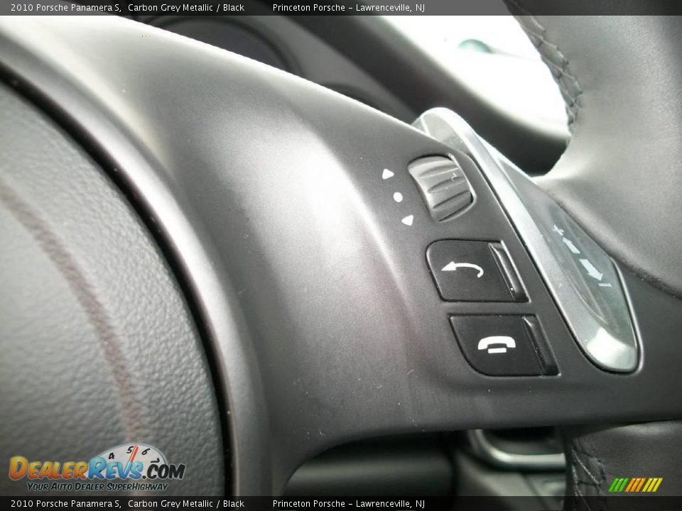 2010 Porsche Panamera S Carbon Grey Metallic / Black Photo #16