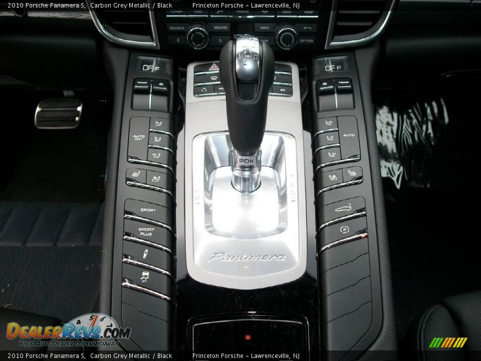 2010 Porsche Panamera S Carbon Grey Metallic / Black Photo #19