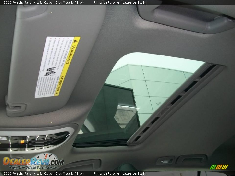 2010 Porsche Panamera S Carbon Grey Metallic / Black Photo #20