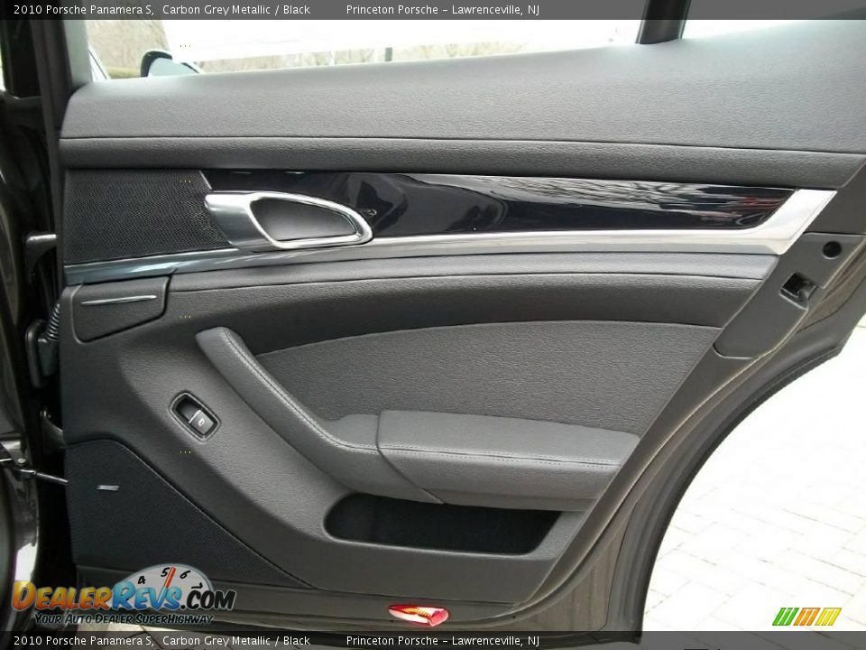 2010 Porsche Panamera S Carbon Grey Metallic / Black Photo #23