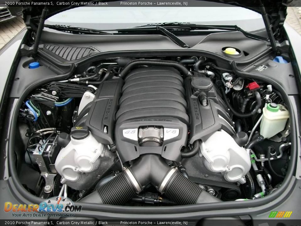 2010 Porsche Panamera S Carbon Grey Metallic / Black Photo #29