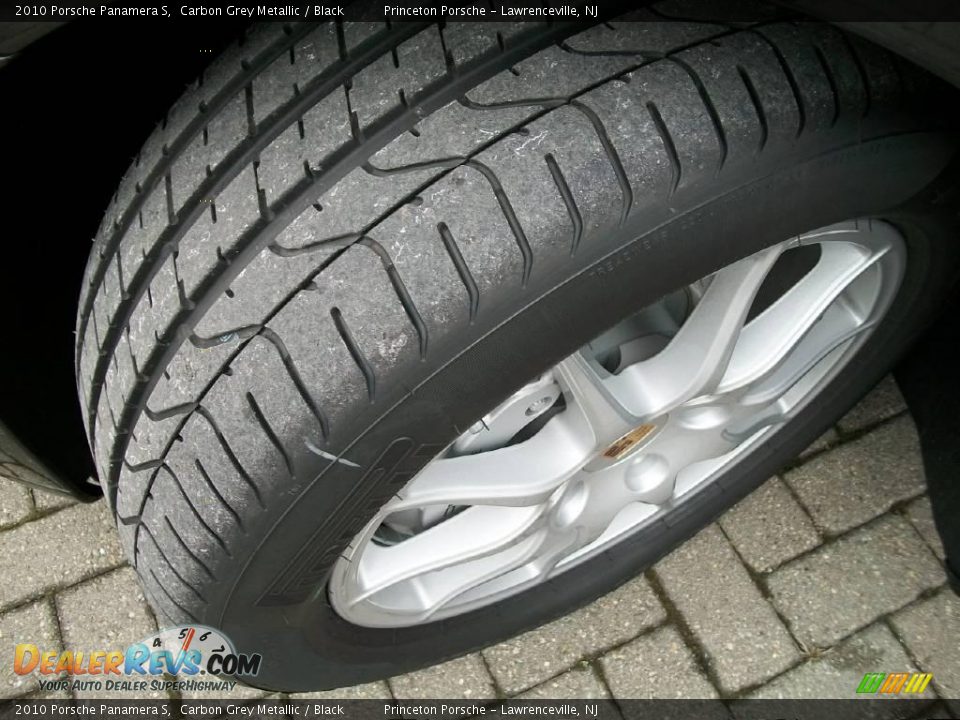 2010 Porsche Panamera S Carbon Grey Metallic / Black Photo #32
