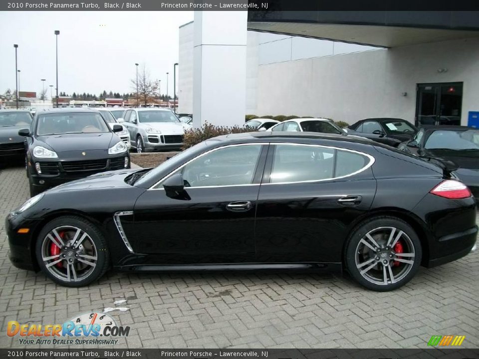 2010 Porsche Panamera Turbo Black / Black Photo #8