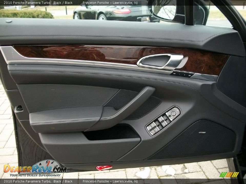 2010 Porsche Panamera Turbo Black / Black Photo #9