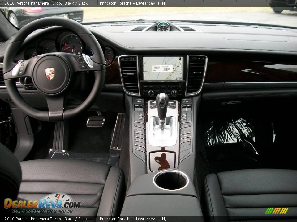 2010 Porsche Panamera Turbo Black / Black Photo #13