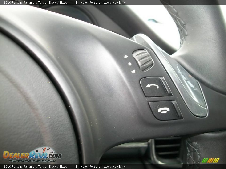 2010 Porsche Panamera Turbo Black / Black Photo #16