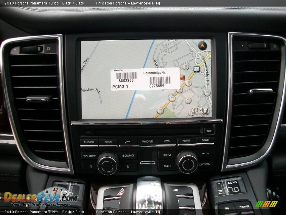 2010 Porsche Panamera Turbo Black / Black Photo #18