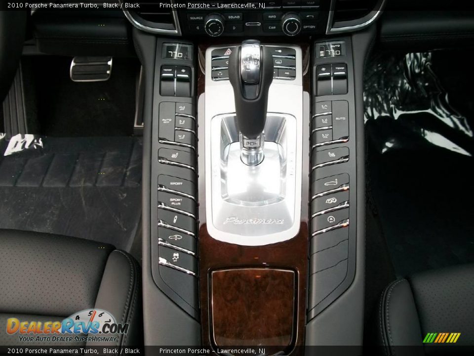 2010 Porsche Panamera Turbo Black / Black Photo #19