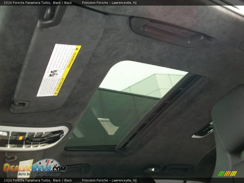 2010 Porsche Panamera Turbo Black / Black Photo #20