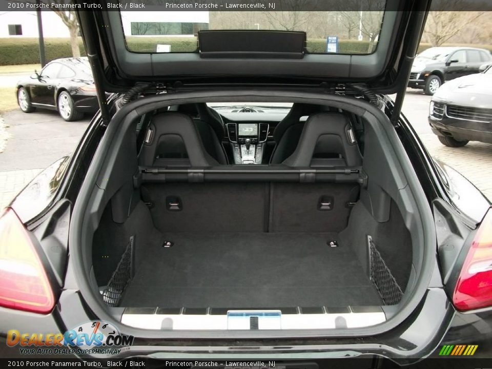 2010 Porsche Panamera Turbo Black / Black Photo #21