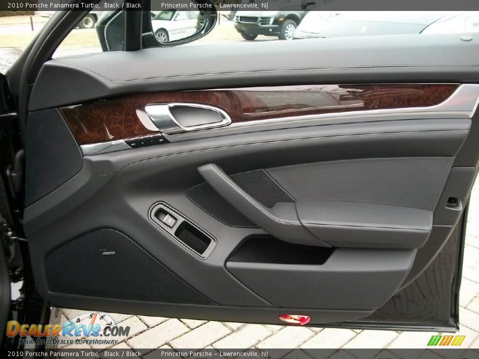 2010 Porsche Panamera Turbo Black / Black Photo #26