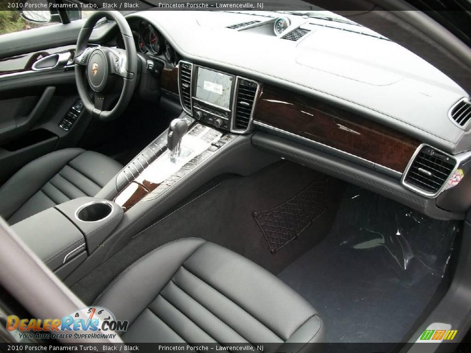 2010 Porsche Panamera Turbo Black / Black Photo #27
