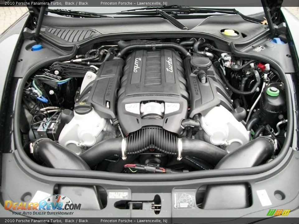2010 Porsche Panamera Turbo Black / Black Photo #29