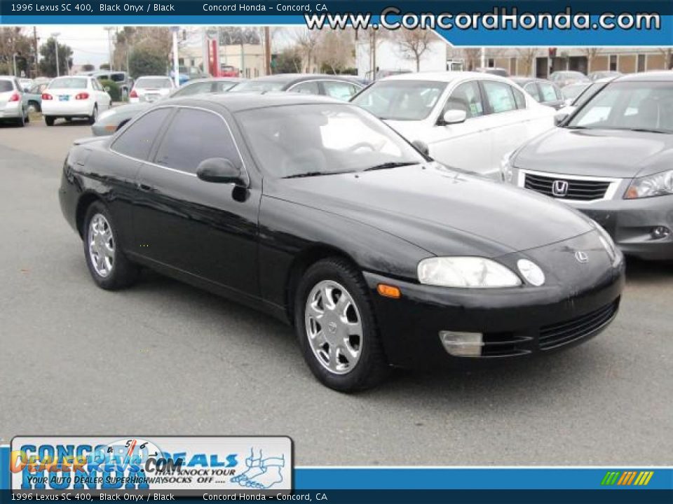 1996 Lexus SC 400 Black Onyx / Black Photo #1