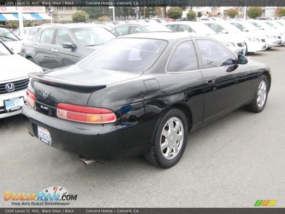 1996 Lexus SC 400 Black Onyx / Black Photo #3