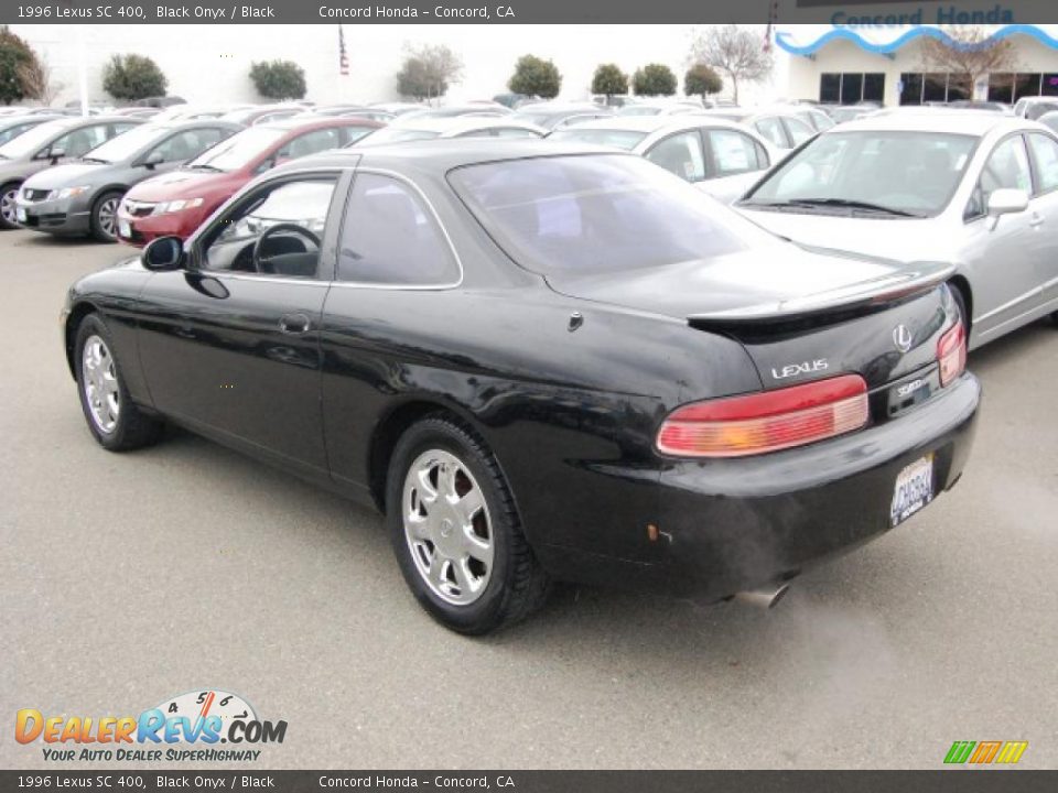 1996 Lexus SC 400 Black Onyx / Black Photo #5