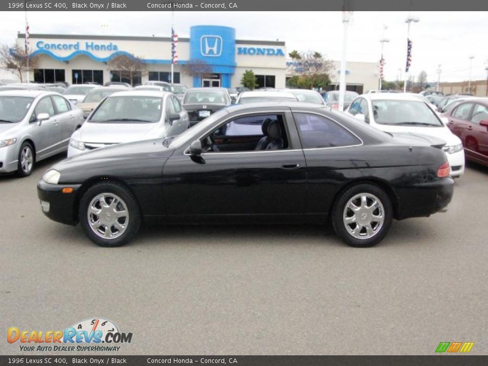 1996 Lexus SC 400 Black Onyx / Black Photo #6