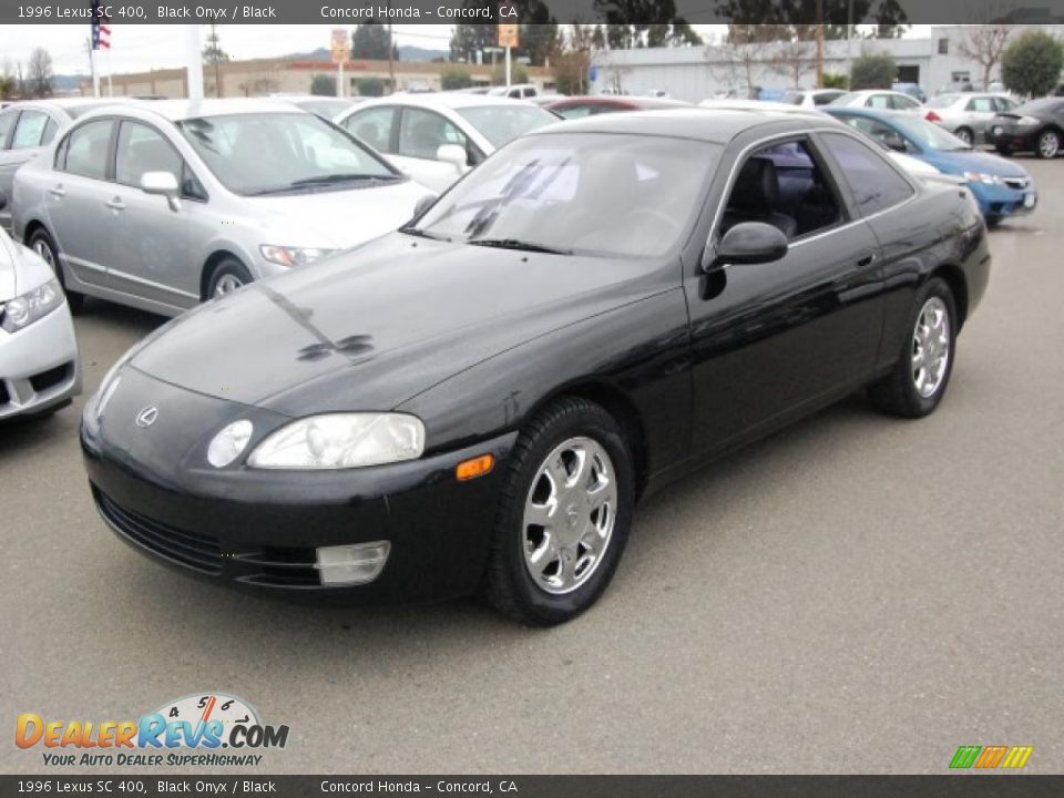 1996 Lexus SC 400 Black Onyx / Black Photo #7