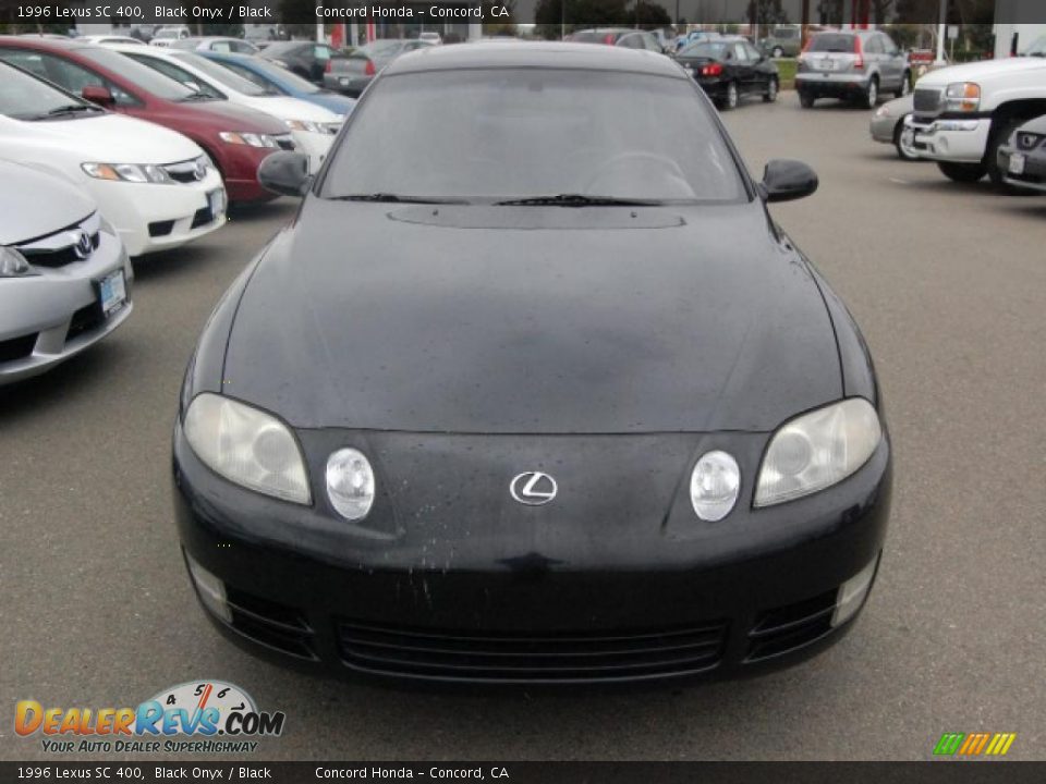 1996 Lexus SC 400 Black Onyx / Black Photo #8