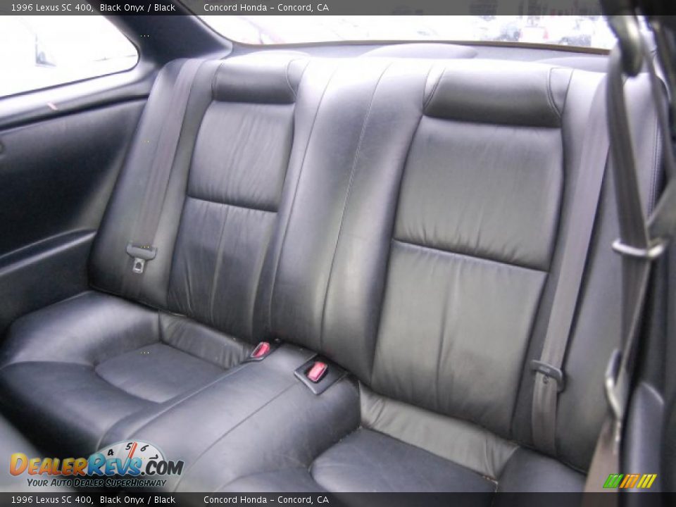 1996 Lexus SC 400 Black Onyx / Black Photo #11