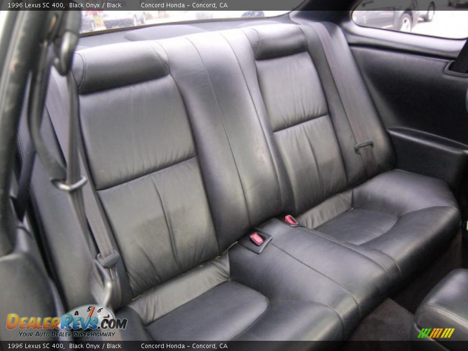 1996 Lexus SC 400 Black Onyx / Black Photo #15