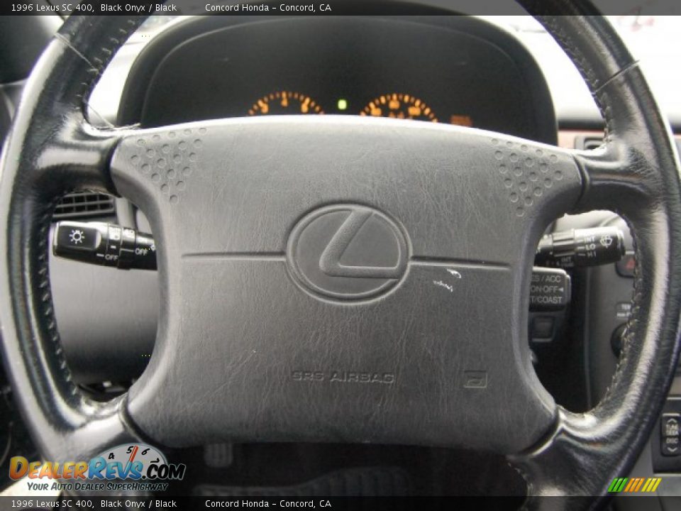 1996 Lexus SC 400 Black Onyx / Black Photo #19