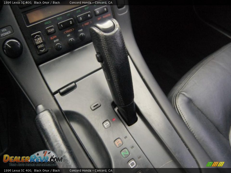 1996 Lexus SC 400 Black Onyx / Black Photo #20