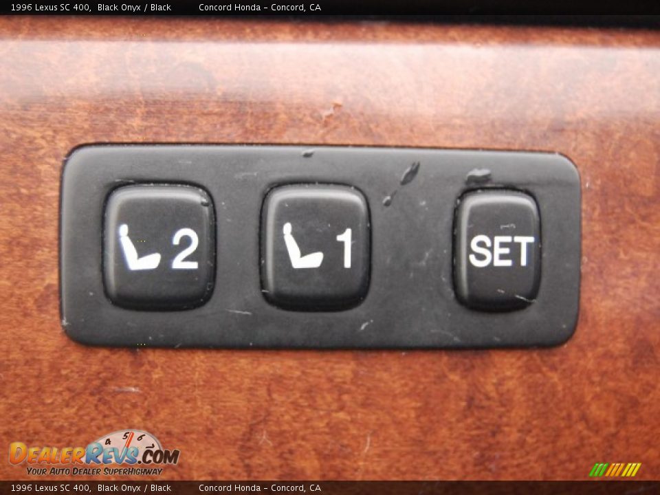 1996 Lexus SC 400 Black Onyx / Black Photo #22