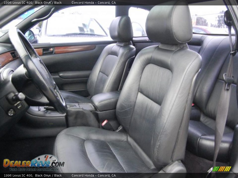 1996 Lexus SC 400 Black Onyx / Black Photo #23