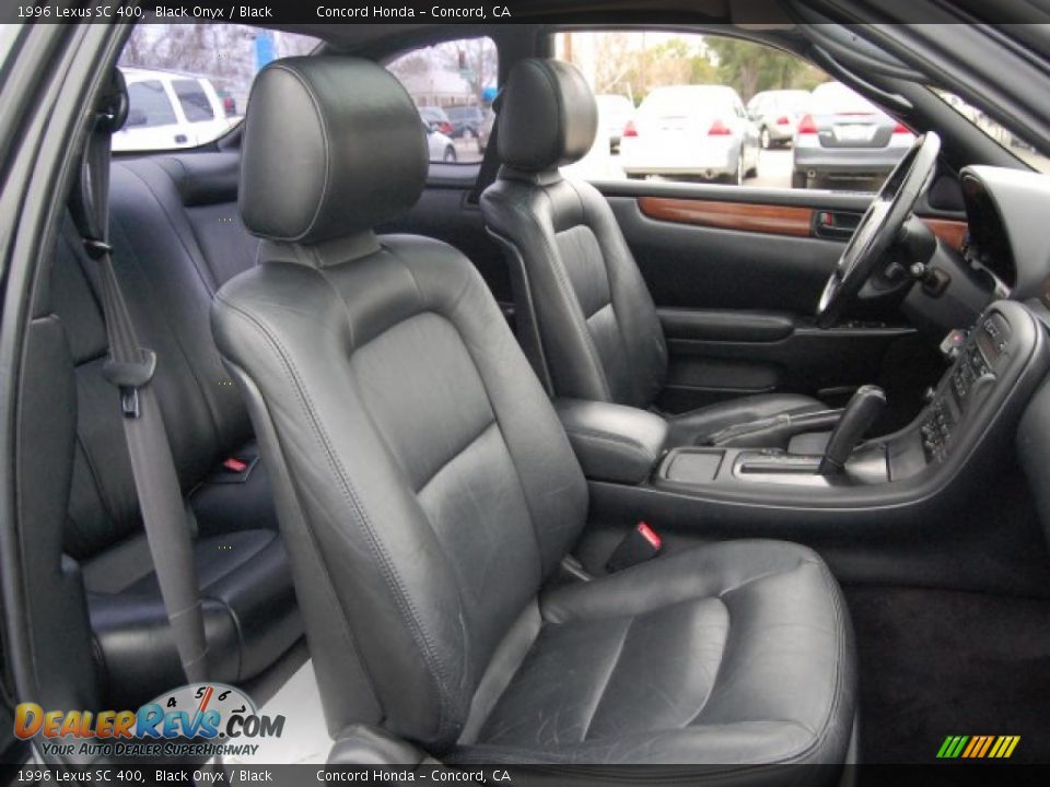 1996 Lexus SC 400 Black Onyx / Black Photo #26