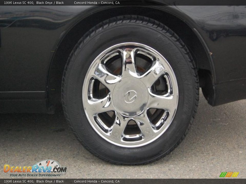 1996 Lexus SC 400 Black Onyx / Black Photo #30