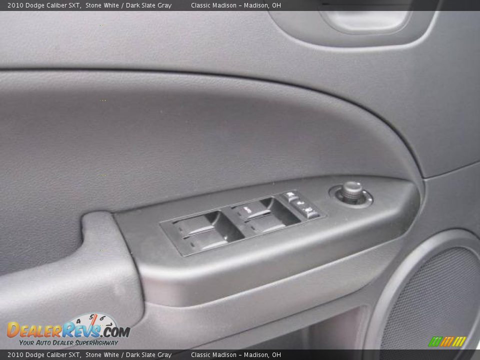 2010 Dodge Caliber SXT Stone White / Dark Slate Gray Photo #5