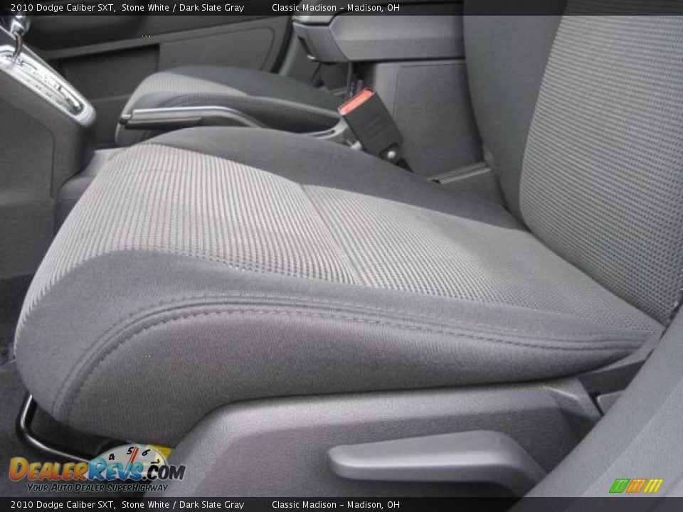 2010 Dodge Caliber SXT Stone White / Dark Slate Gray Photo #6