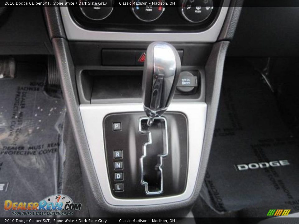 2010 Dodge Caliber SXT Stone White / Dark Slate Gray Photo #7