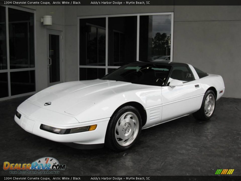 1994 Chevrolet Corvette Coupe Arctic White / Black Photo #1