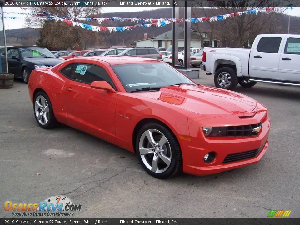 2010 Chevrolet Camaro SS Coupe Summit White / Black Photo #2