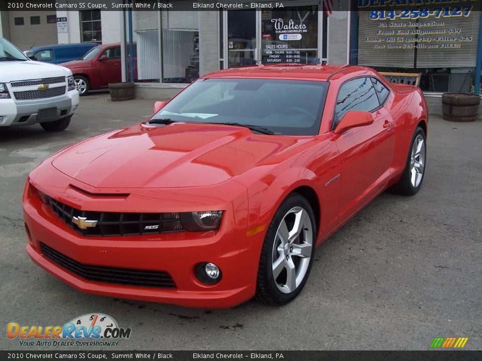 2010 Chevrolet Camaro SS Coupe Summit White / Black Photo #5