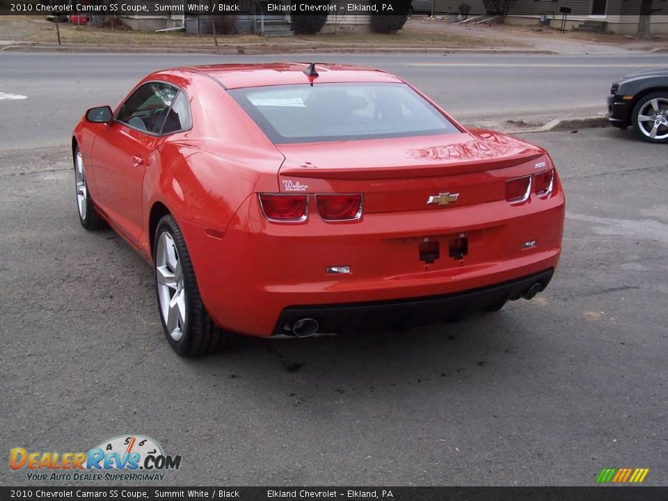 2010 Chevrolet Camaro SS Coupe Summit White / Black Photo #8